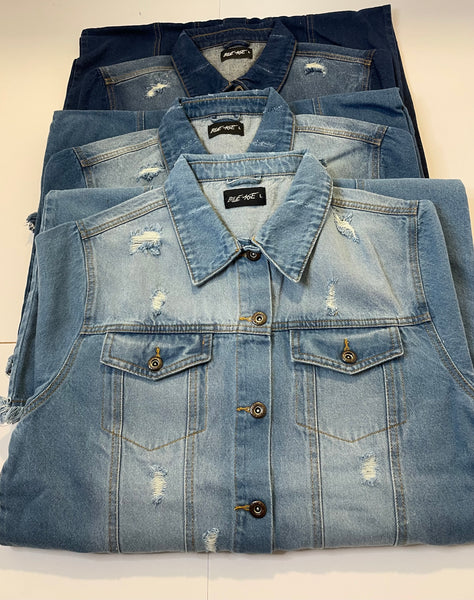 Always Denim Trench Coat (Light Wash, Medium Wash & Dark Wash Denim )