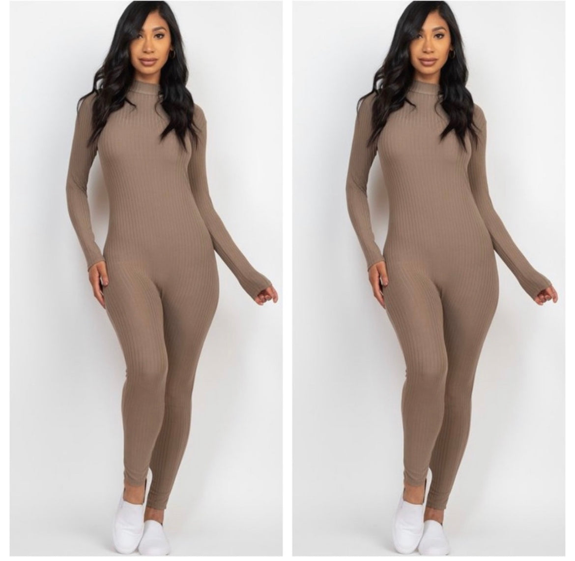 Rerouted Ribbed Jumpsuits (7 Colors)