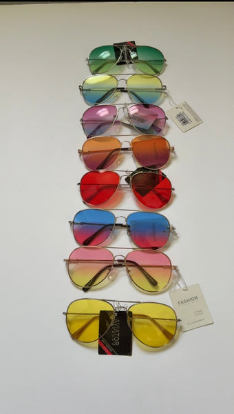 Luxe Aviator Sunglasses – UV400 Oversized Fashion Shades