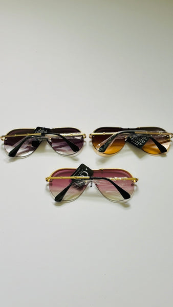 The Jetsetter Luxe Shield Sunglasses | Oversized Designer-Inspired UV400 Shades | J. Elise Boutique
