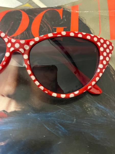 Cherry Pop Polka Dot Cat-Eye Sunglasses