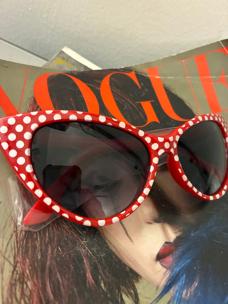 Cherry Pop Polka Dot Cat-Eye Sunglasses