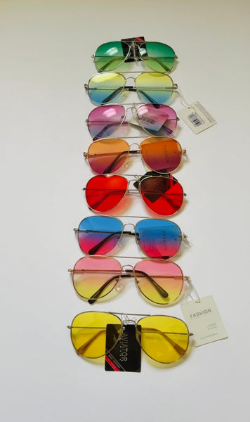 Luxe Aviator Sunglasses – UV400 Oversized Fashion Shades