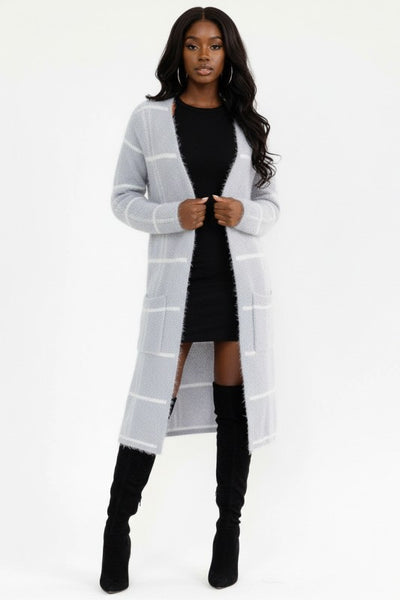 Pre-Order Signature Layering Cardigan-Grey Ships 2/7/2026