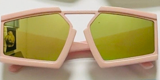 Geometric Oversized Sunglasses | Designer-Inspired UV400 Shades | J. Elise Boutique