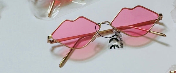 Kiss Me Lip Frame Sunglasses | Women’s UV400 Statement Shades