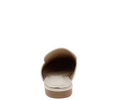 Turns To Gold All Over Rhinestone Slide Loafer Mules