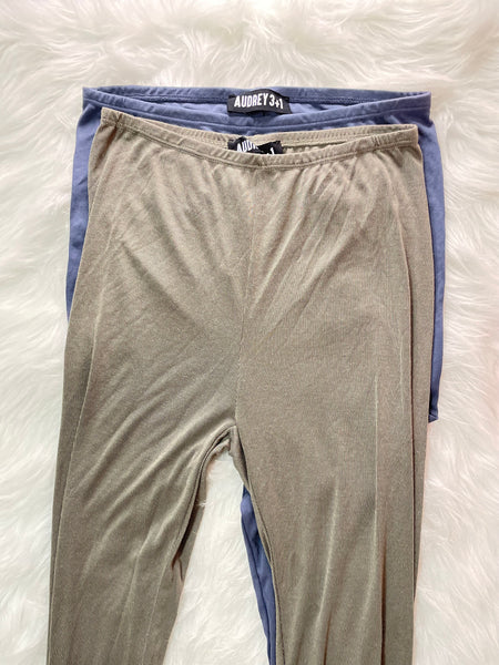 Yes She Did Two Piece Ribbed Bandu Tube Top & Ribbed Leggings Set (2 Colors)